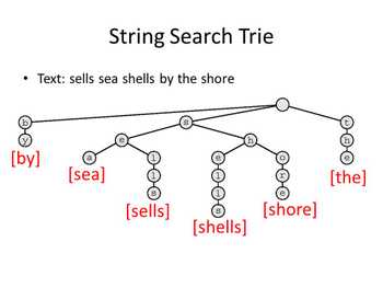 search trie